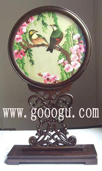 花鳥(niǎo)雙面繡,蘇州刺繡花鳥(niǎo)題材,中國(guó)刺繡,四大名繡