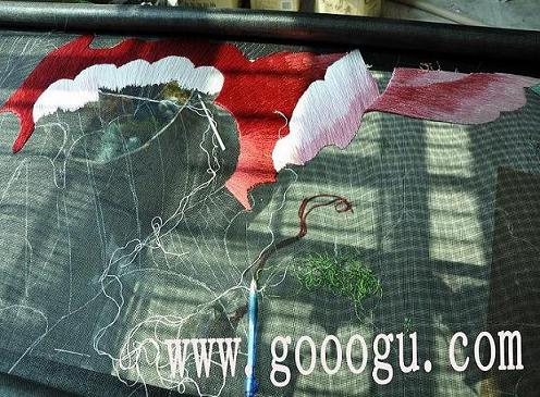 琉璃工坊屏風(fēng)、網(wǎng)格刺繡屏風(fēng)、蘇州刺繡隔斷，純手工繡高檔隔斷